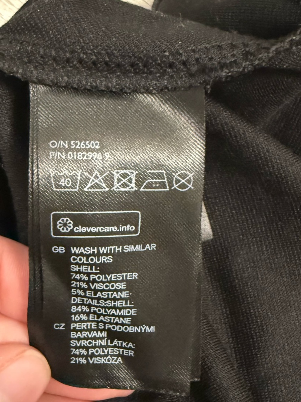 H&M Black Mini Casual Dress With Mesh Shoulder Details Size XS. - Picture 12 of 12